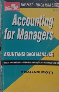 Accounting for managers: akuntansi bagi manajer