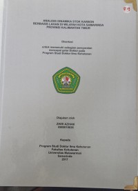 ANALISIS DINAMIKA STOK KARBON BERBASIS LAHAN  DI WILAYAH KOTA SAMARINDA PROVINSI KALIMANTAN TIMUR