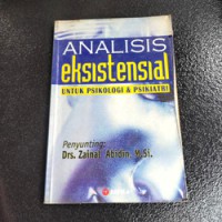 ANALISIS EKSISTENSIAL UNTUK PSIKOLOGI & PSIKIATRI