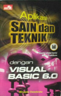 APLIKASI SAIN DAN TEKNIK DENGAN VISUAL BASIC 6.0
