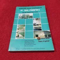 Arsitek Dan Karyanya F. Silaban Dalam Konsep Dan Karya