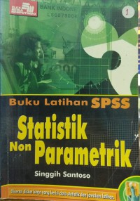 Buku latihan SPSS: Statistik non parametrik