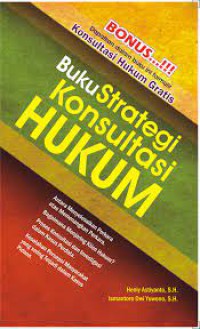 Buku Strategi dan Konsultasi Hukum