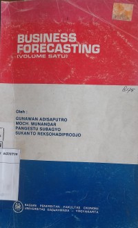 Business Forecasting