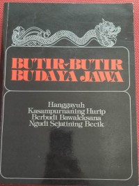 BUTIR-BUTIR BUDAYA JAWA