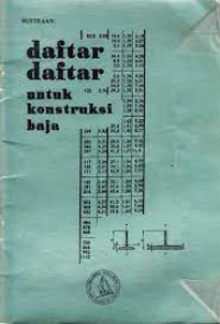 daftar daftar untuk konstruksi baja
