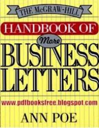 HANDBOOK OF MORE BUSINESS LETTERS