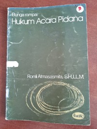 HUKUM ACARA PIDANA