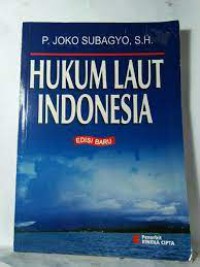 Hukum Laut Indonesia Edisi Baru