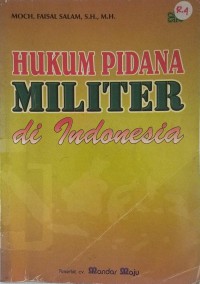 Hukum Pidana Militer di Indonesia