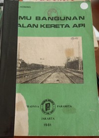 ILMU BANGUNAN JALAN KERETA  API