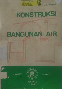 Konstruksi bangunan air