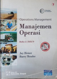 MANAJEMEN OPERASI: OPERATIONS MANAGEMENT BUKU 2
