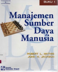 MANAJEMEN SUMBER DAYA MANUSIA BUKU 1