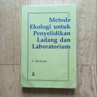 Metode Ekologi untuk Penyelidikan Ladang dan Laboratorium