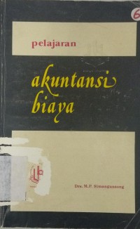 Pelajaran akuntansi biaya