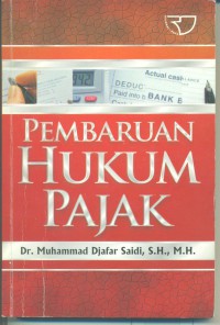 Pembaruan Hukum Pajak