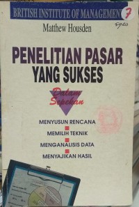 Penelitian pasar yang sukses dalam sepekan