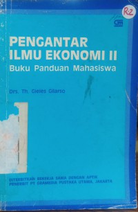 PENGANTAR ILMU EKONOMI II; BUKU PANDUAN MAHASISWA