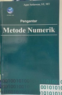 Pengantar metode numerik