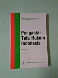 Pengantar Tata Hukum Indonesia