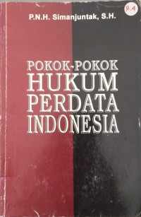 Pokok-pokok hukum perdata Indonesia
