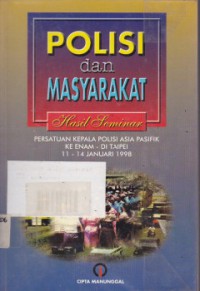 POLISI DAN MASYARAKAT