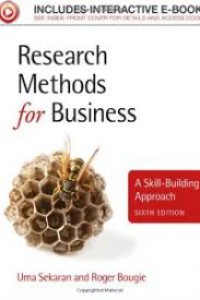 RESEARCH METHODS FOR BUSINESS