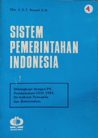 SISTEM PEMERINTAHAN INDONESIA