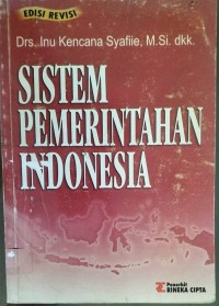Sistem Pemerintahan Indonesia