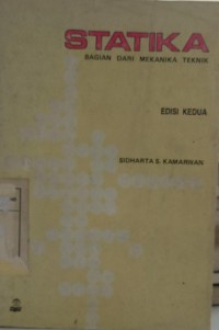 Statika bagian dari mekanika teknik