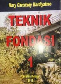 Teknik Pondasi 1