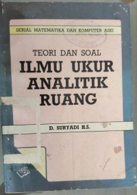 TEORI DAN SOAL ILMU UKUR ANALITIK RUANG