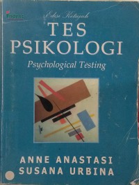 Tes psikologi: psychological testing